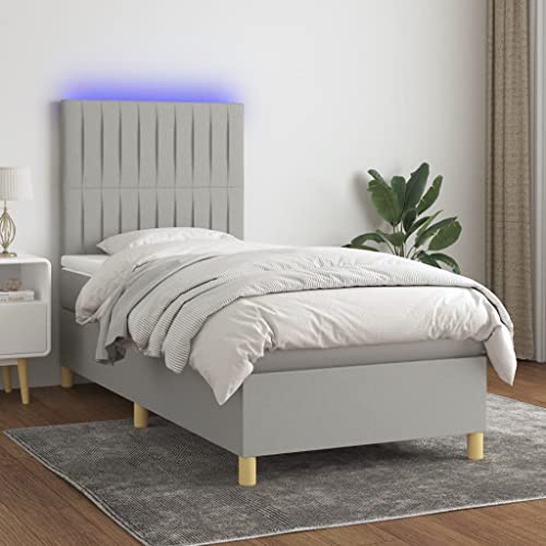 DYRJDJWIDHW lattenroste bettgestell bettrahmen futonbettBoxspringbett mit Matratze Schwarz 140x190 cm SamtGeeignet für Schlafzimmer von DYRJDJWIDHW