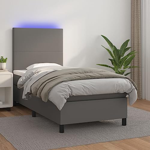 DYRJDJWIDHW lattenroste futonbett Bed bettrahmenBoxspringbett mit Matratze & LED Blau 140x200 cm StoffGeeignet für Schlafzimmer DYRJDJWIDHW lattenroste futonbett Bed bettrahmenBoxspringbett mit Matratze & LED Blau 140x200 cm StoffGeeignet für Schlafzimmer von DYRJDJWIDHW