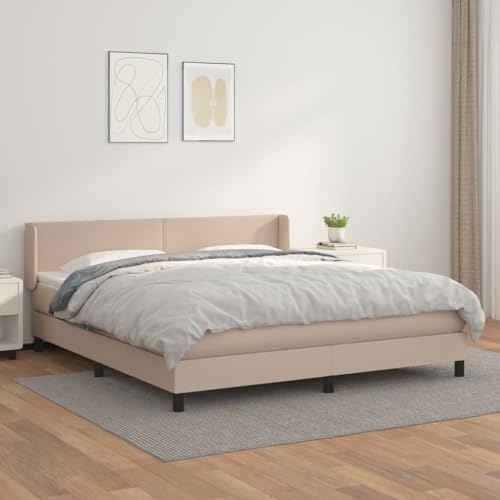 DYRJDJWIDHW lattenroste futonbett kopfteil Bett bettgestellBoxspringbett mit Matratze Weiß 140x200 cm KunstlederGeeignet für Schlafzimmer DYRJDJWIDHW lattenroste futonbett kopfteil Bett bettgestellBoxspringbett mit Matratze Weiß 140x200 cm KunstlederGeeignet für Schlafzimmer von DYRJDJWIDHW