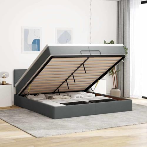 DYRJDJWIDHW lattenroste kopfteil Bett futonbett bettgestellOttoman-Bett mit Matratzen & LEDs Schwarz 200x200 cm KunstlederGeeignet für Schlafzimmer DYRJDJWIDHW lattenroste kopfteil Bett futonbett bettgestellOttoman-Bett mit Matratzen & LEDs Schwarz 200x200 cm KunstlederGeeignet für Schlafzimmer von DYRJDJWIDHW