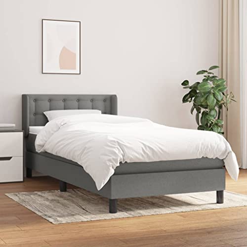DYRJDJWIDHW metallbett Bed Frame futonbett bettrahmenBoxspringbett mit Matratze Blau 180x200 cm StoffGeeignet für Schlafzimmer DYRJDJWIDHW metallbett Bed Frame futonbett bettrahmenBoxspringbett mit Matratze Blau 180x200 cm StoffGeeignet für Schlafzimmer von DYRJDJWIDHW