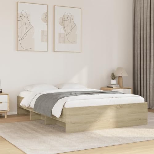 DYRJDJWIDHW metallbett Bed lattenroste bettgestellBoxspringbett mit Matratze Dunkelgrau 80x200 cm StoffGeeignet für Schlafzimmer von DYRJDJWIDHW