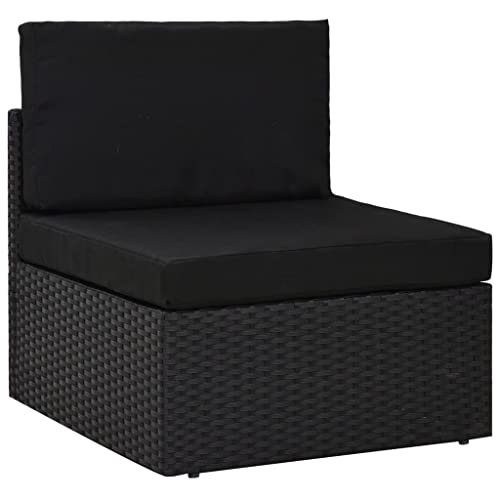 DYRJDJWIDHW metallbett kopfteil Bett Bed Frame bedBoxspringbett mit Matratze Schwarz 200x200 cm StoffGeeignet für Schlafzimmer von DYRJDJWIDHW