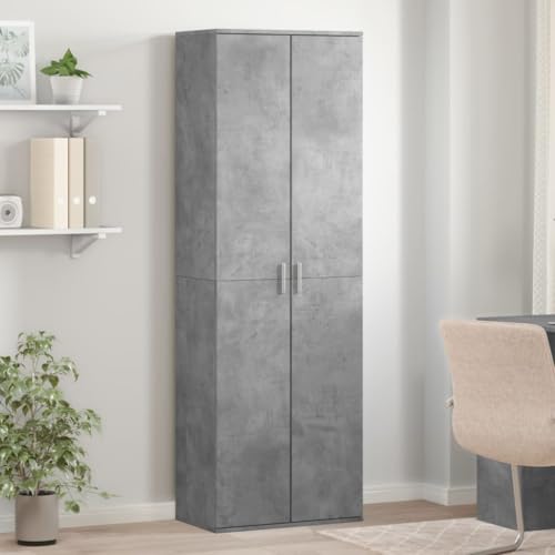 Highboard Betongrau 60x35x180 cm Storage Cabinet with Doors. Modern Wardrobe for Living Room Bedroom. Durable Holzwerkstoff Furniture with Large Storage Space and Elegant Design Highboard Betongrau 60x35x180 cm Storage Cabinet with Doors. Modern Wardrobe for Living Room Bedroom. Durable Holzwerkstoff Furniture with Large Storage Space and Elegant Design von DYRJDJWIDHW
