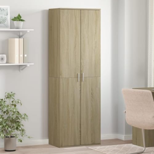 Highboard Sonoma-Eiche 60x35x180 cm Holzwerkstoff Storage Cabinet with Doors. Modern Living Room Furniture Organizer with Large Storage Space. Elegant Oak Finish Wardrobe for Bedroom and Hallway Highboard Sonoma-Eiche 60x35x180 cm Holzwerkstoff Storage Cabinet with Doors. Modern Living Room Furniture Organizer with Large Storage Space. Elegant Oak Finish Wardrobe for Bedroom and Hallway von DYRJDJWIDHW