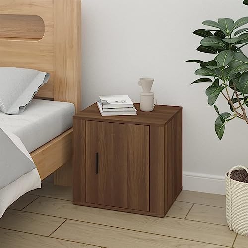 Nachttisch Braun Eichen-Optik 50x39x47 cm Moderner Beistelltisch mit Stauraum für Schlafzimmer und Wohnzimmer. Stabile Holzwerkstoff-Konstruktion mit eleganter Oberfläche Nachttisch Braun Eichen-Optik 50x39x47 cm Moderner Beistelltisch mit Stauraum für Schlafzimmer und Wohnzimmer. Stabile Holzwerkstoff-Konstruktion mit eleganter Oberfläche von DYRJDJWIDHW