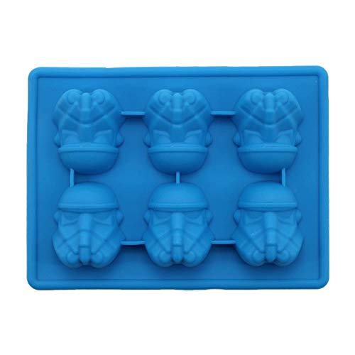 Molds Formen Kreative Silikon Backform Runde Hut Samurai Star Wars Silikonform Bar Küche Zubehör Werkzeug Für Diy Kuchen Schokolade von DYTJ