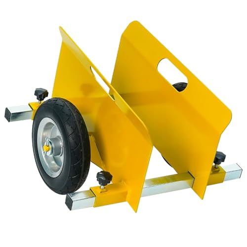 Steinplattenwagen mit 20 cm Vollgummireifen, Plattentransportwagen, Trockenbauplatten-Transporter, Verstellbarer Klemmplattenwagen, 250 Kg Tragkraft Steinplattenwagen mit 20 cm Vollgummireifen, Plattentransportwagen, Trockenbauplatten-Transporter, Verstellbarer Klemmplattenwagen, 250 Kg Tragkraft von DYUNCZ