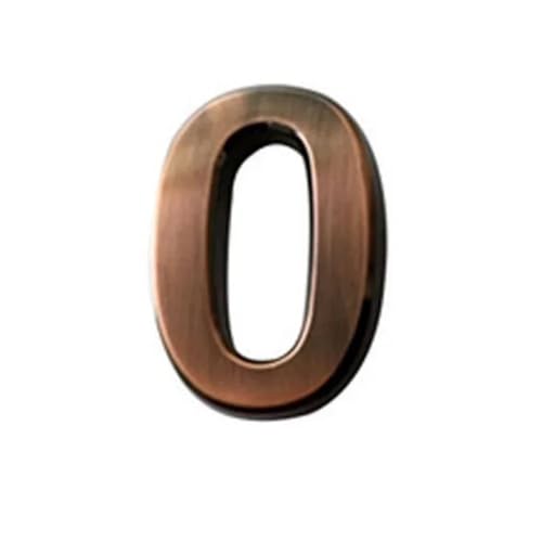 10cm Bronze Digital Hotel Door Number Plate For Room Electroplated Wire Drawing Spot Adhesive Backing(0) von DYYEUAVT