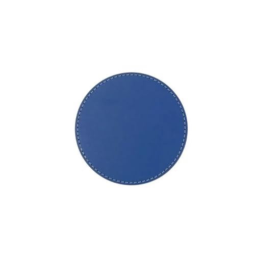5 stücke Runde Untersetzer Wärmedämmung Matte Einfachen Stil Einfarbig Waschbar Tischset Anti-verbrühungen(Style02 5pcs) von DYYEUAVT