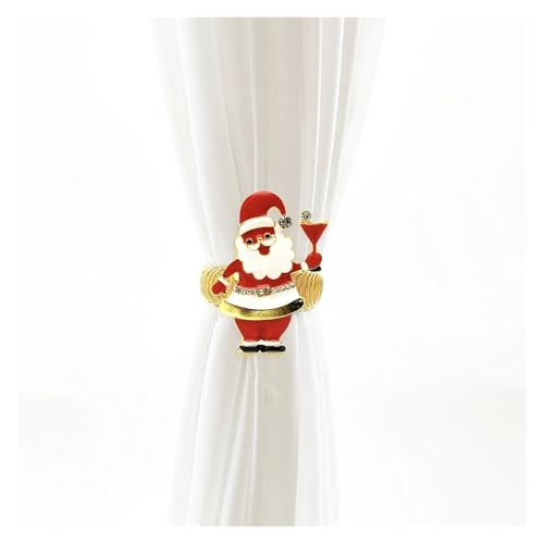 DYYEUAVT 2 Teile/Satz Lotus Design Vorhang Schnallen Vorhang Raffhalter for Home Schlafzimmer Wohnzimmer Fenster Vorhang Wohnaccessoires(C62-2pcs) von DYYEUAVT