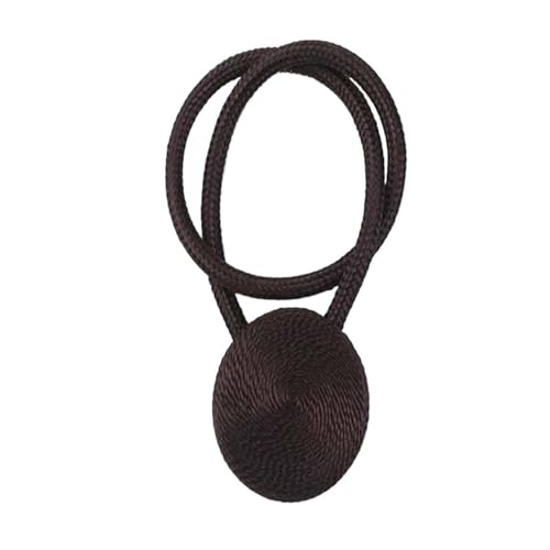 DYYEUAVT 2Pc Vorhang Raffhalter Magnet Vorhänge Zubehör Magnetische Vorhang Halter Schnallen Seil Vorhang Cilp Strap(Color 3) von DYYEUAVT