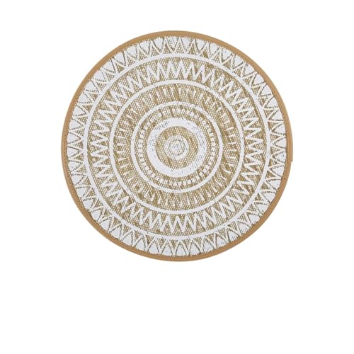 DYYEUAVT Tischsets Hitzebeständiges Tischset mit Kunstlederkanten Küchentischset Ostern Tischdekoration(Color 11,6pcs) von DYYEUAVT