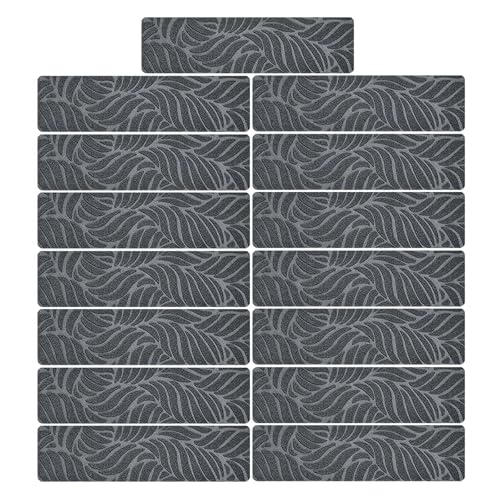 DYYEUAVT Treppenstufen-Teppichmatten, 76 x 20 cm, selbstklebend, rutschfest, geräuschdämpfend, waschbar, Treppenmatte, Stufenschutz, Teppich DYYEUAVT Treppenstufen-Teppichmatten, 76 x 20 cm, selbstklebend, rutschfest, geräuschdämpfend, waschbar, Treppenmatte, Stufenschutz, Teppich von DYYEUAVT