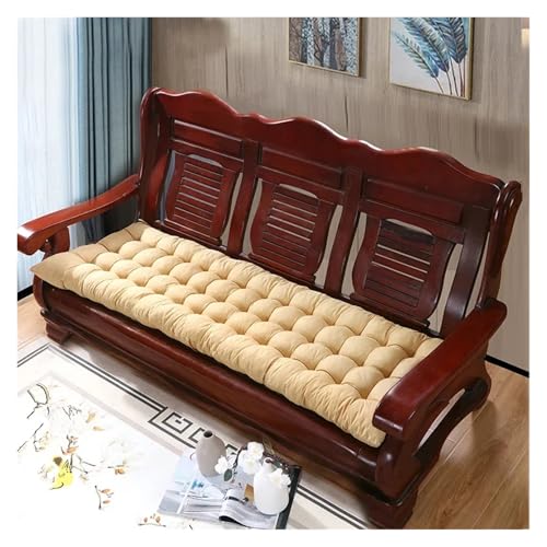 Dickes Bank-Sitzkissen for den Innenbereich, Rückenlehne, Stuhl, Sitzpolster, langes Kissen, Sofa, Tatami-Bank, dekorativ(Color2,48x150cm) von DYYEUAVT