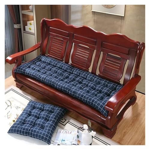Dickes Bank-Sitzkissen for den Innenbereich, Rückenlehne, Stuhl, Sitzpolster, langes Kissen, Sofa, Tatami-Bank, dekorativ(Color4,48x120cm) von DYYEUAVT