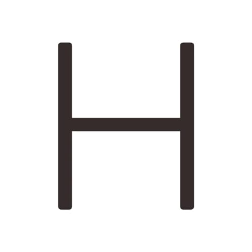 Massives Messing, 4–12 Zoll, 10–30 cm, großer Zahlenbuchstabe, Tür, Haus, öffentliches Schwarzgold, schwimmende Signatur, Ziffern for den Außenbereich(H,127mm 5inch) von DYYEUAVT