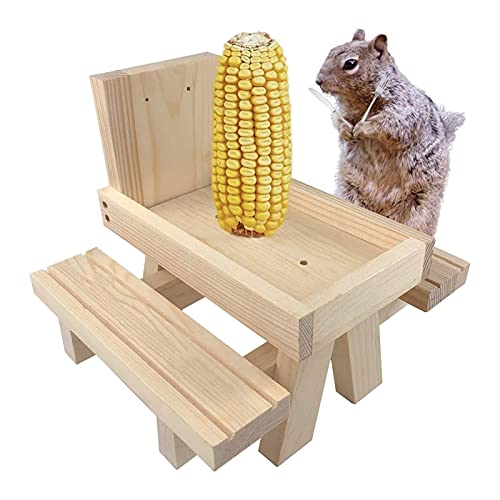 Futterstation zum Eichhörnchen füttern Massiv-Holz Futterstelle,Eichhörnchen-Futterstation aus Holz Eichhörnchen Futterhaus Eichhörnchenfutterhaus,Mini-Picknicktisch für Eichhörnchen Futterhäuschen Futterstation zum Eichhörnchen füttern Massiv-Holz Futterstelle,Eichhörnchen-Futterstation aus Holz Eichhörnchen Futterhaus Eichhörnchenfutterhaus,Mini-Picknicktisch für Eichhörnchen Futterhäuschen von DZAY