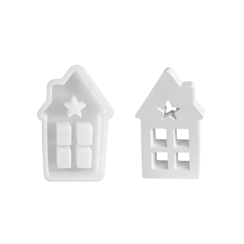 Silikonform Haus mit Fenster Kerzenform Kerzenherstellung,3D Silikonformen Gießformen Häuser für Harz Casting Silikonformen Gießformen Häuser,DIY Gießformen Lichthäuser Gips Polymer Clay (S-01) Silikonform Haus mit Fenster Kerzenform Kerzenherstellung,3D Silikonformen Gießformen Häuser für Harz Casting Silikonformen Gießformen Häuser,DIY Gießformen Lichthäuser Gips Polymer Clay (S-01) von DZAY