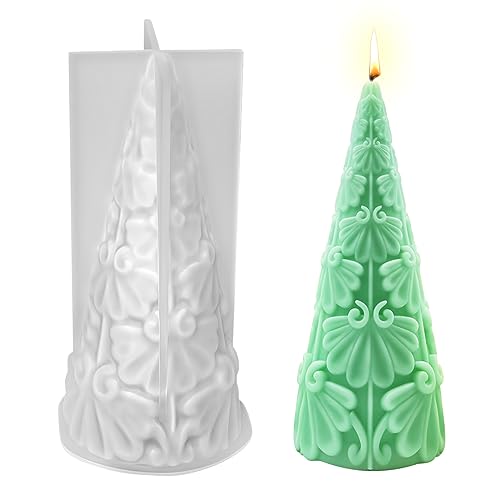 Weihnachtsbaum Kerzenform Silikon 3D Konisch Kerzengießform,DIY Kerzenherstellung Kerzen Silikon Form für Aroma Gips Weihnachten Deko Seifenkerzenherstellung Seifen Kerzen Gießformen Silikonformen Weihnachtsbaum Kerzenform Silikon 3D Konisch Kerzengießform,DIY Kerzenherstellung Kerzen Silikon Form für Aroma Gips Weihnachten Deko Seifenkerzenherstellung Seifen Kerzen Gießformen Silikonformen von DZAY