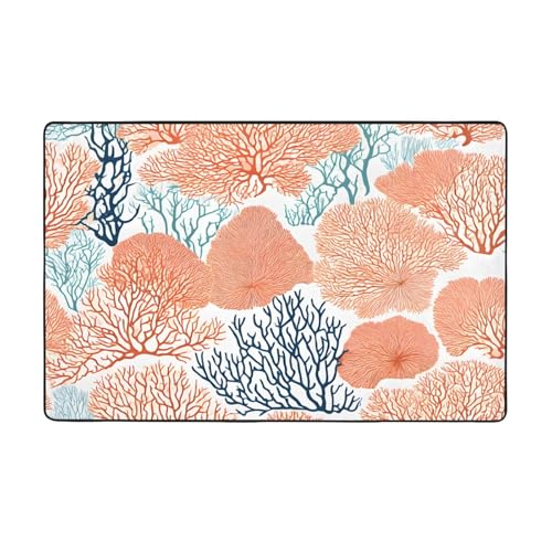 Bedruckte Teppiche für Wohnzimmer, Schlafzimmer und Büro, 152,4 x 99,1 cm, weiche rutschfeste moderne Teppiche für den Innenbereich, 152,4 x 99,1 cm Bedruckte Teppiche für Wohnzimmer, Schlafzimmer und Büro, 152,4 x 99,1 cm, weiche rutschfeste moderne Teppiche für den Innenbereich, 152,4 x 99,1 cm von DZBDWZXH