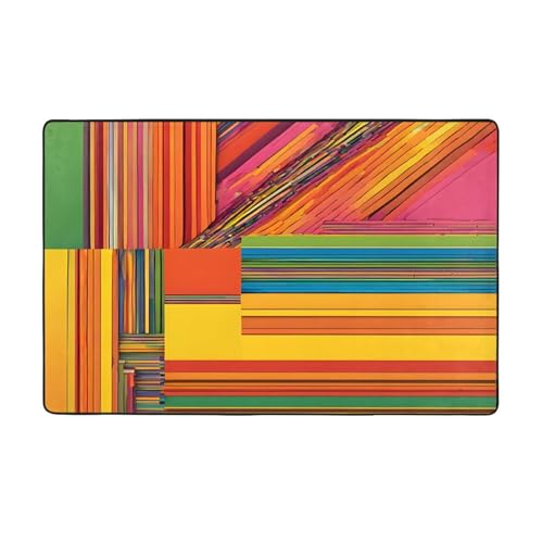 Bedruckte Teppiche für Wohnzimmer, Schlafzimmer und Büro, 152,4 x 99,1 cm, weiche rutschfeste moderne Teppiche für den Innenbereich. Bedruckte Teppiche für Wohnzimmer, Schlafzimmer und Büro, 152,4 x 99,1 cm, weiche rutschfeste moderne Teppiche für den Innenbereich. von DZBDWZXH