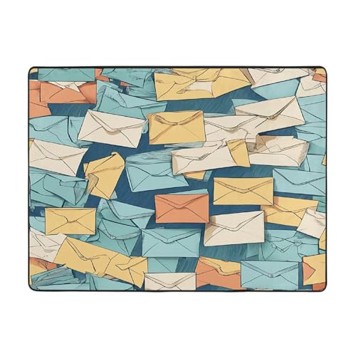 Bedruckte Teppiche für Wohnzimmer, Schlafzimmer und Büro, 160 x 121,9 cm, weiche rutschfeste moderne Teppiche für den Innenbereich. Bedruckte Teppiche für Wohnzimmer, Schlafzimmer und Büro, 160 x 121,9 cm, weiche rutschfeste moderne Teppiche für den Innenbereich. von DZBDWZXH