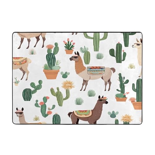 Bedruckte Teppiche für Wohnzimmer, Schlafzimmer und Büro, 203 x 147 cm, weiche rutschfeste moderne Teppiche für den Innenbereich, 203 x 147 cm Bedruckte Teppiche für Wohnzimmer, Schlafzimmer und Büro, 203 x 147 cm, weiche rutschfeste moderne Teppiche für den Innenbereich, 203 x 147 cm von DZBDWZXH