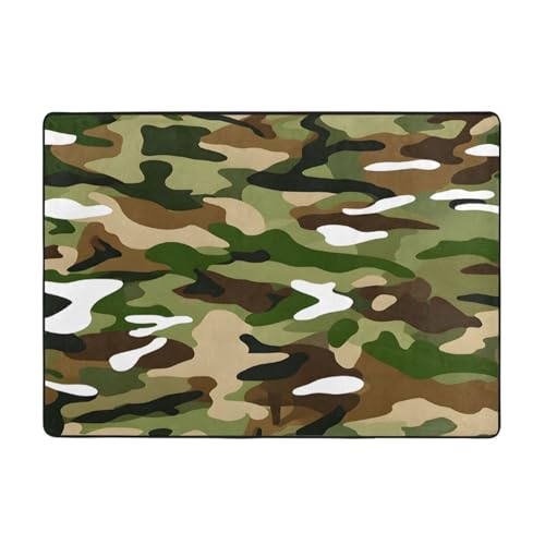 Bedruckte Teppiche für Wohnzimmer, Schlafzimmer und Büro, 203 x 147 cm, weiche rutschfeste moderne Teppiche für den Innenbereich, 203 x 147 cm von DZBDWZXH