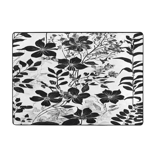 Bedruckte Teppiche für Wohnzimmer, Schlafzimmer und Büro, 203 x 147 cm, weiche rutschfeste moderne Teppiche für den Innenbereich, 203 x 147 cm Bedruckte Teppiche für Wohnzimmer, Schlafzimmer und Büro, 203 x 147 cm, weiche rutschfeste moderne Teppiche für den Innenbereich, 203 x 147 cm von DZBDWZXH