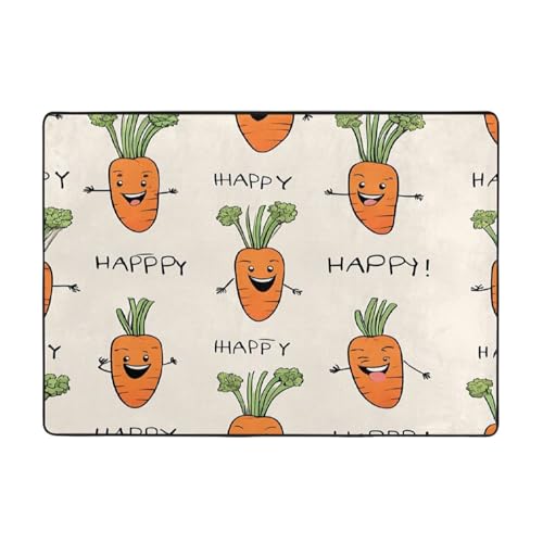 Bedruckte Teppiche für Wohnzimmer, Schlafzimmer und Büro, 203 x 147 cm, weiche rutschfeste moderne Teppiche für den Innenbereich. von DZBDWZXH