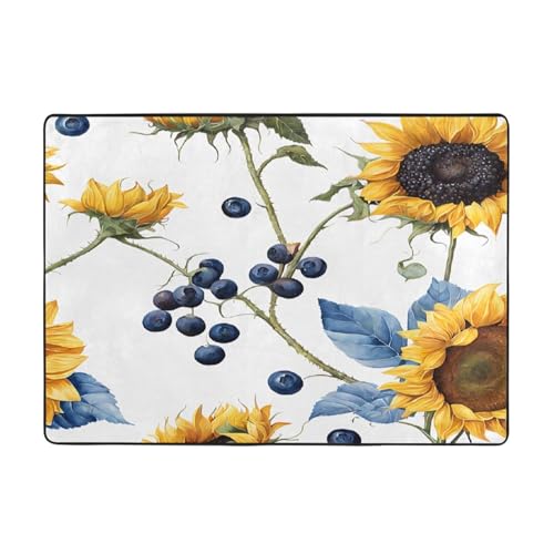 Bedruckte Teppiche für Wohnzimmer, Schlafzimmer und Büro, 203 x 147 cm, weiche rutschfeste moderne Teppiche für den Innenbereich. Bedruckte Teppiche für Wohnzimmer, Schlafzimmer und Büro, 203 x 147 cm, weiche rutschfeste moderne Teppiche für den Innenbereich. von DZBDWZXH