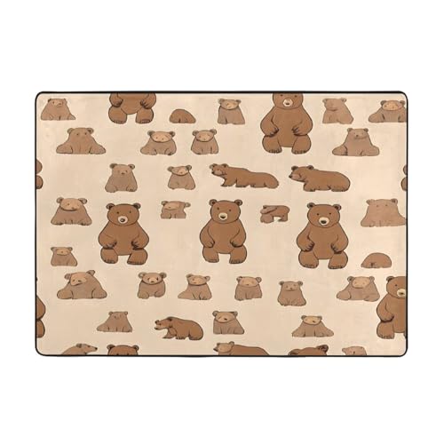 Bedruckte Teppiche für Wohnzimmer, Schlafzimmer und Büro, 203 x 147 cm, weiche rutschfeste moderne Teppiche für den Innenbereich. Bedruckte Teppiche für Wohnzimmer, Schlafzimmer und Büro, 203 x 147 cm, weiche rutschfeste moderne Teppiche für den Innenbereich. von DZBDWZXH