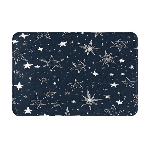 Bedruckter Türteppich für Badezimmer, Schlafzimmer und Büro, 40,6 x 61 cm, weich, rutschfest, modern, für den Innenbereich, leuchtet im Dunkeln. Bedruckter Türteppich für Badezimmer, Schlafzimmer und Büro, 40,6 x 61 cm, weich, rutschfest, modern, für den Innenbereich, leuchtet im Dunkeln. von DZBDWZXH