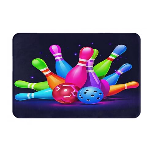 Bedruckter Türteppich für Badezimmer, Schlafzimmer und Büro, 40,6 x 61 cm, weich, rutschfest, modern, für den Innenbereich Bedruckter Türteppich für Badezimmer, Schlafzimmer und Büro, 40,6 x 61 cm, weich, rutschfest, modern, für den Innenbereich von DZBDWZXH