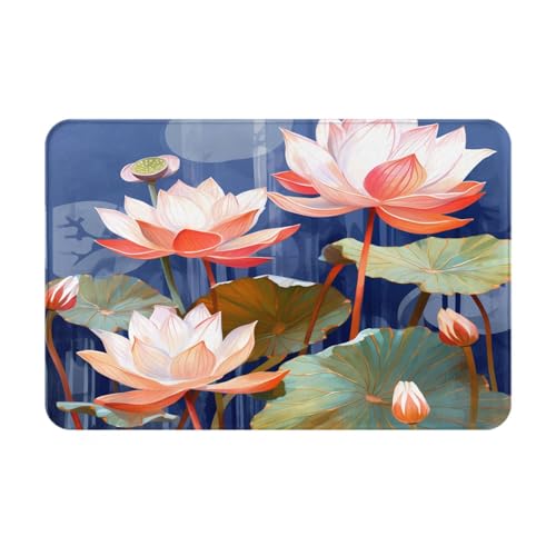 Bedruckter Türteppich für Badezimmer, Schlafzimmer und Büro, 40,6 x 61 cm, weicher rutschfester moderner Indoor-Teppich Bedruckter Türteppich für Badezimmer, Schlafzimmer und Büro, 40,6 x 61 cm, weicher rutschfester moderner Indoor-Teppich von DZBDWZXH