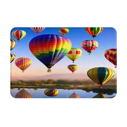 Bedruckter Türteppich für Badezimmer, Schlafzimmer und Büro, 40,6 x 61 cm, weicher rutschfester moderner Indoor-Teppich Bedruckter Türteppich für Badezimmer, Schlafzimmer und Büro, 40,6 x 61 cm, weicher rutschfester moderner Indoor-Teppich von DZBDWZXH