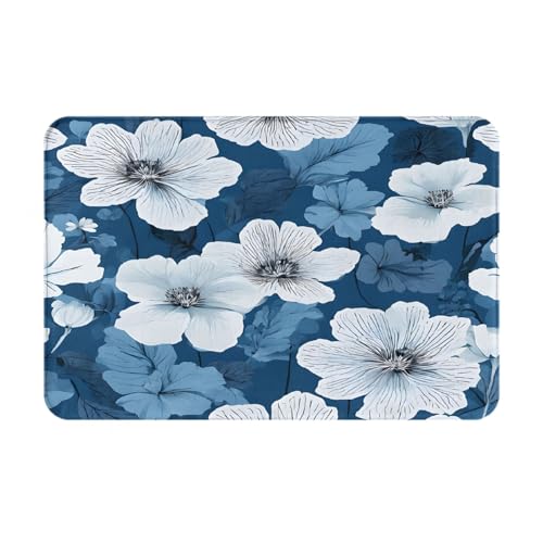 Bedruckter Türteppich für Badezimmer, Schlafzimmer und Büro, 40,6 x 61 cm, weicher rutschfester moderner Indoor-Teppich Bedruckter Türteppich für Badezimmer, Schlafzimmer und Büro, 40,6 x 61 cm, weicher rutschfester moderner Indoor-Teppich von DZBDWZXH