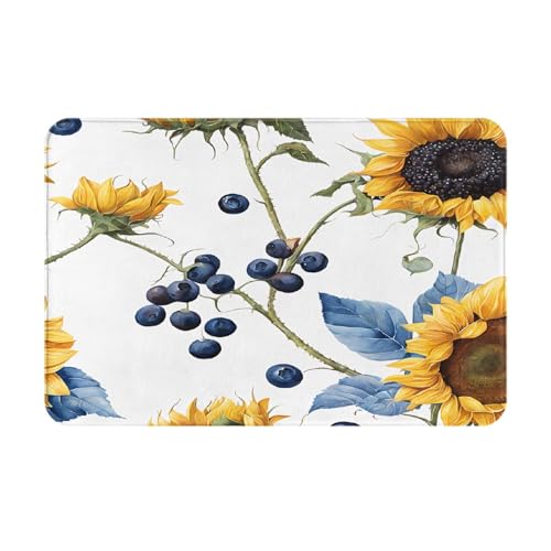 Bedruckter Türteppich für Badezimmer, Schlafzimmer und Büro, 40,6 x 61 cm, weicher rutschfester moderner Indoor-Teppich Bedruckter Türteppich für Badezimmer, Schlafzimmer und Büro, 40,6 x 61 cm, weicher rutschfester moderner Indoor-Teppich von DZBDWZXH