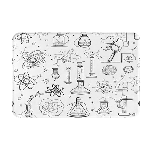 Bedruckter Türteppich für Badezimmer, Schlafzimmer und Büro, 40,6 x 61 cm, weicher rutschfester moderner Indoor-Teppich Bedruckter Türteppich für Badezimmer, Schlafzimmer und Büro, 40,6 x 61 cm, weicher rutschfester moderner Indoor-Teppich von DZBDWZXH