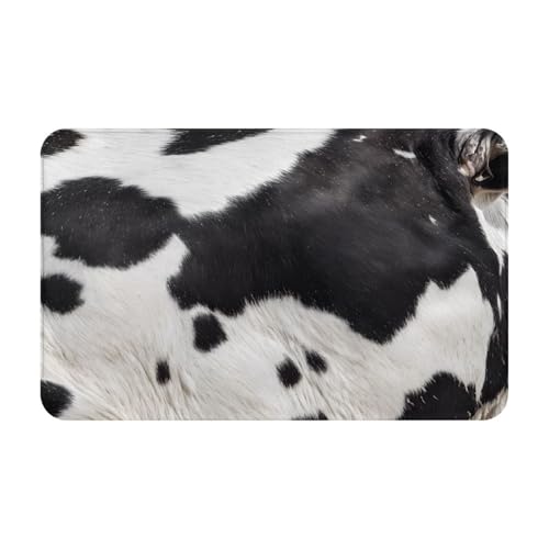 Bedruckter Türteppich für Badezimmer, Schlafzimmer und Büro, 50,8 x 80 cm, weicher rutschfester moderner Indoor-Teppich, braunes Rindsleder. Bedruckter Türteppich für Badezimmer, Schlafzimmer und Büro, 50,8 x 80 cm, weicher rutschfester moderner Indoor-Teppich, braunes Rindsleder. von DZBDWZXH