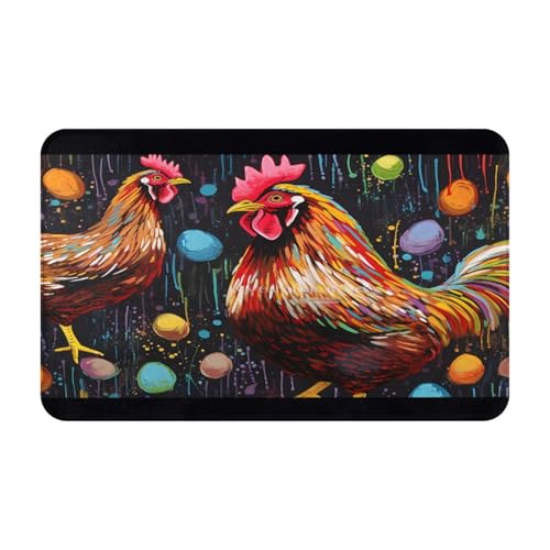 Bedruckter Türteppich für Badezimmer, Schlafzimmer und Büro, 50,8 x 80 cm, weicher rutschfester moderner Indoor-Teppich Bedruckter Türteppich für Badezimmer, Schlafzimmer und Büro, 50,8 x 80 cm, weicher rutschfester moderner Indoor-Teppich von DZBDWZXH
