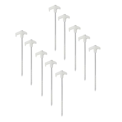 10 Pack Heavy Typ Peg Camping Gear Zelt Installation Werkzeugstabilitätszeltzubehör Für Zelte Enthält Die Campingausrüstung Von Hexesfahrern. von DZHCBNE