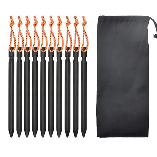 10 Pcs Aluminiumlegierungen Camping Zelt Stift Zelt Zeltpeg Freien Erdnägel Mit Windseil Aluminien Legierungen Campingpfahl Mit Reflektierendem Seil 10 Pcs Aluminiumlegierungen Camping Zelt Stift Zelt Zeltpeg Freien Erdnägel Mit Windseil Aluminien Legierungen Campingpfahl Mit Reflektierendem Seil von DZHCBNE