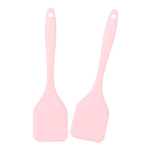 2pcs Funktionales Silikon Spatel Food Grade Silikon Turner Bequemer Perfekt Für Tägliche Kochen Und Backen von DZHCBNE