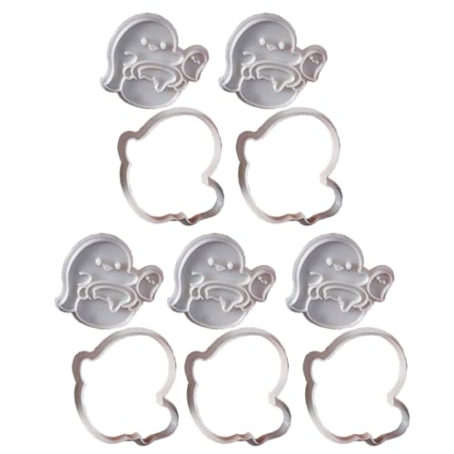 5pcs Plastomer Kekse Schimmel Cookie Stempel Halloween Kekse Cutter Fondant Kuchenform Küchen Gebäck Backwerkzeug 5pcs Plastomer Kekse Schimmel Cookie Stempel Halloween Kekse Cutter Fondant Kuchenform Küchen Gebäck Backwerkzeug von DZHCBNE