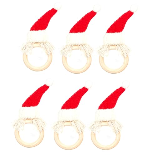 6pcs Weihnachten Serviette Holder Servietten Schnallen Tabletop Accessoires Für Hochzeits Und Partysfeierlichkeiten 6pcs Weihnachten Serviette Holder Servietten Schnallen Tabletop Accessoires Für Hochzeits Und Partysfeierlichkeiten von DZHCBNE