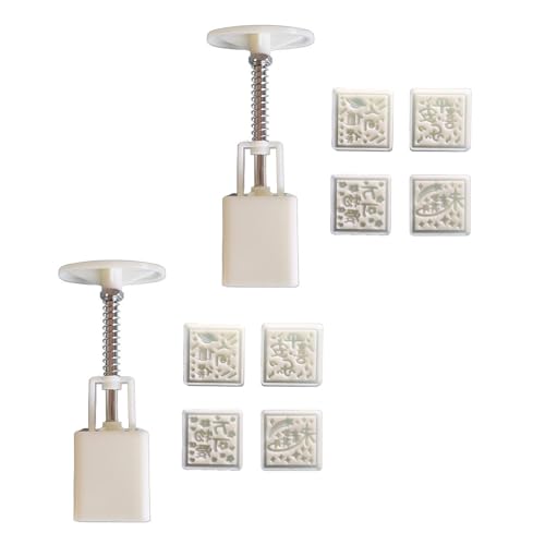 Cookie Stempel 3D Square Dessert Formen Handdruck Desserthersteller Backwerkzeug Für Midautumn Festival Dauer von DZHCBNE