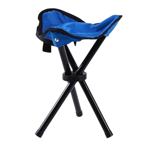 DZHCBNE 1 Stück Klapphocker Faltbar Dreibeinhocker Ultraleicht, Campinghocker Faltbar, Outdoor-Stativhocker, 3-beinig Klappstuhl Camping Leicht, Segeltuch-Stuhl Für Wandern, Camping von DZHCBNE