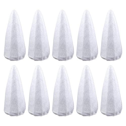 DZHCBNE 10pcs Heavy Duty Swimming Pool Filterbeutel Mehrschichtiger Netzentrümchenkollektorfiltrationsbeutel Für Die Meisten Pool Staubsauger von DZHCBNE